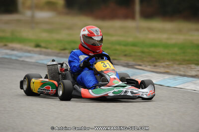 27/02/2011 : 1ère manche du Trophée Vincent Sanchez à Lavelanet (Photos Antoine Camblor) 2011 — karting