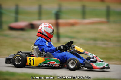 27/02/2011 : 1ère manche du Trophée Vincent Sanchez à Lavelanet (Photos Antoine Camblor) 2011 — karting