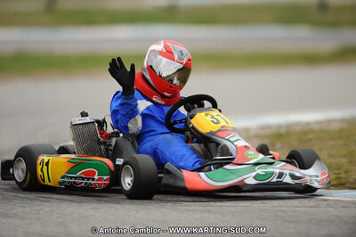 27/02/2011 : 1ère manche du Trophée Vincent Sanchez à Lavelanet (Photos Antoine Camblor) 2011 — karting