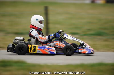 27/02/2011 : 1ère manche du Trophée Vincent Sanchez à Lavelanet (Photos Antoine Camblor) 2011 — karting