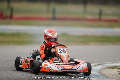 27/02/2011 : 1ère manche du Trophée Vincent Sanchez à Lavelanet (Photos Antoine Camblor) 2011 — karting