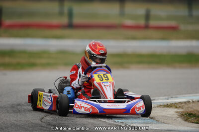 27/02/2011 : 1ère manche du Trophée Vincent Sanchez à Lavelanet (Photos Antoine Camblor) 2011 — karting