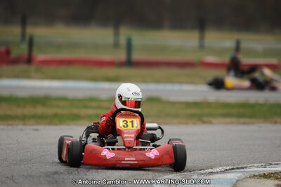27/02/2011 : 1ère manche du Trophée Vincent Sanchez à Lavelanet (Photos Antoine Camblor) 2011 — karting