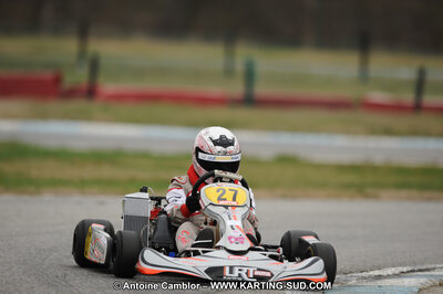 27/02/2011 : 1ère manche du Trophée Vincent Sanchez à Lavelanet (Photos Antoine Camblor) 2011 — karting