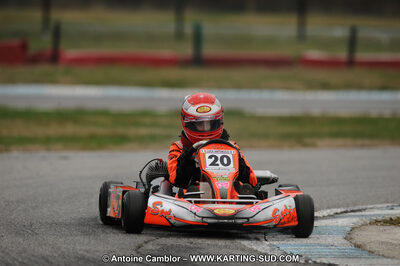 27/02/2011 : 1ère manche du Trophée Vincent Sanchez à Lavelanet (Photos Antoine Camblor) 2011 — karting