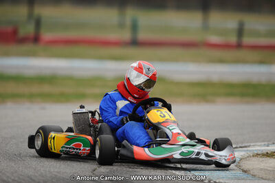 27/02/2011 : 1ère manche du Trophée Vincent Sanchez à Lavelanet (Photos Antoine Camblor) 2011 — karting