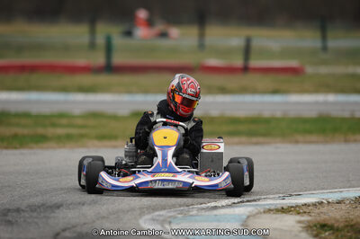 27/02/2011 : 1ère manche du Trophée Vincent Sanchez à Lavelanet (Photos Antoine Camblor) 2011 — karting