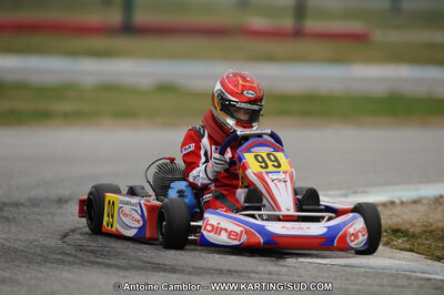 27/02/2011 : 1ère manche du Trophée Vincent Sanchez à Lavelanet (Photos Antoine Camblor) 2011 — karting