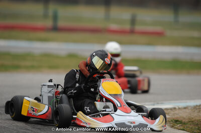 27/02/2011 : 1ère manche du Trophée Vincent Sanchez à Lavelanet (Photos Antoine Camblor) 2011 — karting