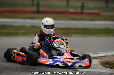 27/02/2011 : 1ère manche du Trophée Vincent Sanchez à Lavelanet (Photos Antoine Camblor) 2011 — karting