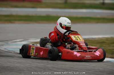 27/02/2011 : 1ère manche du Trophée Vincent Sanchez à Lavelanet (Photos Antoine Camblor) 2011 — karting