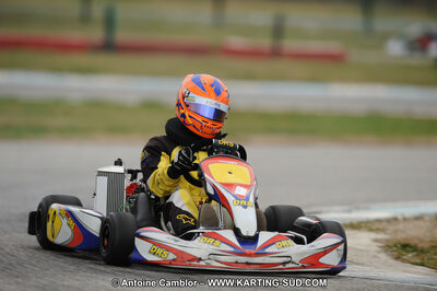 27/02/2011 : 1ère manche du Trophée Vincent Sanchez à Lavelanet (Photos Antoine Camblor) 2011 — karting