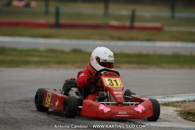 27/02/2011 : 1ère manche du Trophée Vincent Sanchez à Lavelanet (Photos Antoine Camblor) 2011 — karting