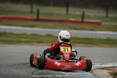 27/02/2011 : 1ère manche du Trophée Vincent Sanchez à Lavelanet (Photos Antoine Camblor) 2011 — karting