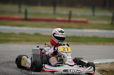 27/02/2011 : 1ère manche du Trophée Vincent Sanchez à Lavelanet (Photos Antoine Camblor) 2011 — karting