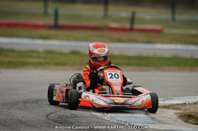 27/02/2011 : 1ère manche du Trophée Vincent Sanchez à Lavelanet (Photos Antoine Camblor) 2011 — karting