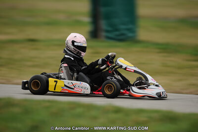 27/02/2011 : 1ère manche du Trophée Vincent Sanchez à Lavelanet (Photos Antoine Camblor) 2011 — karting
