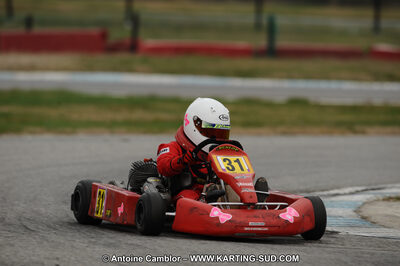 27/02/2011 : 1ère manche du Trophée Vincent Sanchez à Lavelanet (Photos Antoine Camblor) 2011 — karting