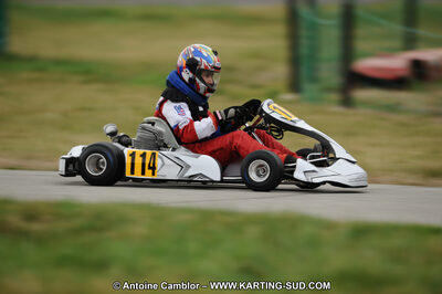 27/02/2011 : 1ère manche du Trophée Vincent Sanchez à Lavelanet (Photos Antoine Camblor) 2011 — karting