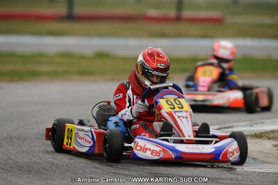 27/02/2011 : 1ère manche du Trophée Vincent Sanchez à Lavelanet (Photos Antoine Camblor) 2011 — karting