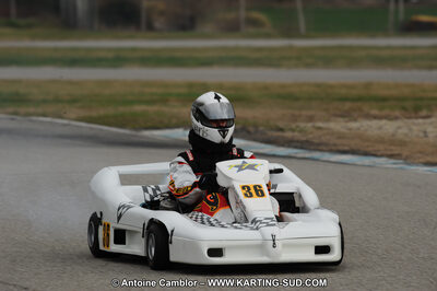 27/02/2011 : 1ère manche du Trophée Vincent Sanchez à Lavelanet (Photos Antoine Camblor) 2011 — karting