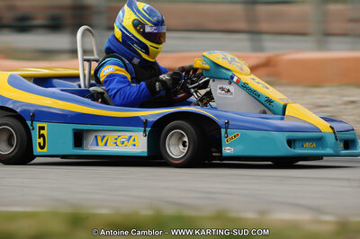 27/02/2011 : 1ère manche du Trophée Vincent Sanchez à Lavelanet (Photos Antoine Camblor) 2011 — karting