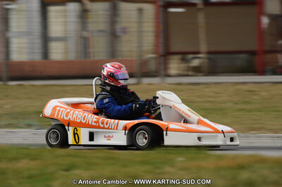 27/02/2011 : 1ère manche du Trophée Vincent Sanchez à Lavelanet (Photos Antoine Camblor) 2011 — karting