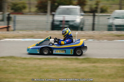 27/02/2011 : 1ère manche du Trophée Vincent Sanchez à Lavelanet (Photos Antoine Camblor) 2011 — karting