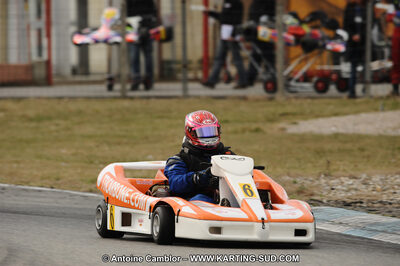 27/02/2011 : 1ère manche du Trophée Vincent Sanchez à Lavelanet (Photos Antoine Camblor) 2011 — karting