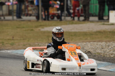 27/02/2011 : 1ère manche du Trophée Vincent Sanchez à Lavelanet (Photos Antoine Camblor) 2011 — karting
