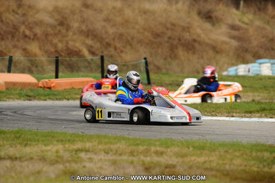 27/02/2011 : 1ère manche du Trophée Vincent Sanchez à Lavelanet (Photos Antoine Camblor) 2011 — karting