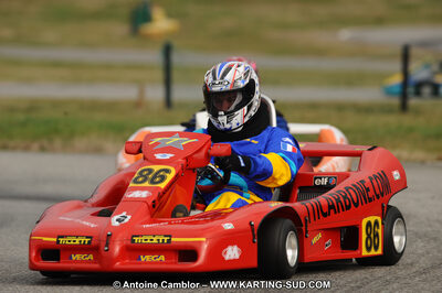 27/02/2011 : 1ère manche du Trophée Vincent Sanchez à Lavelanet (Photos Antoine Camblor) 2011 — karting