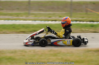27/02/2011 : 1ère manche du Trophée Vincent Sanchez à Lavelanet (Photos Antoine Camblor) 2011 — karting