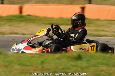 27/02/2011 : 1ère manche du Trophée Vincent Sanchez à Lavelanet (Photos Antoine Camblor) 2011 — karting
