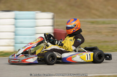 27/02/2011 : 1ère manche du Trophée Vincent Sanchez à Lavelanet (Photos Antoine Camblor) 2011 — karting