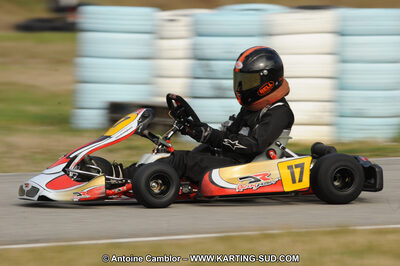 27/02/2011 : 1ère manche du Trophée Vincent Sanchez à Lavelanet (Photos Antoine Camblor) 2011 — karting