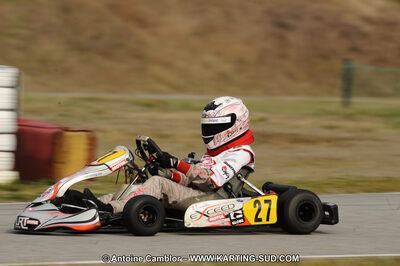 27/02/2011 : 1ère manche du Trophée Vincent Sanchez à Lavelanet (Photos Antoine Camblor) 2011 — karting
