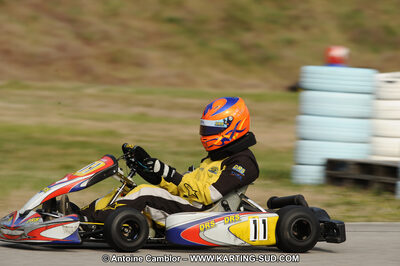 27/02/2011 : 1ère manche du Trophée Vincent Sanchez à Lavelanet (Photos Antoine Camblor) 2011 — karting