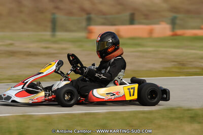 27/02/2011 : 1ère manche du Trophée Vincent Sanchez à Lavelanet (Photos Antoine Camblor) 2011 — karting