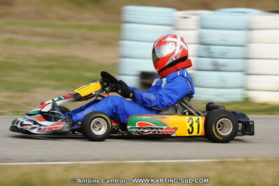27/02/2011 : 1ère manche du Trophée Vincent Sanchez à Lavelanet (Photos Antoine Camblor) 2011 — karting
