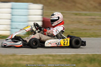 27/02/2011 : 1ère manche du Trophée Vincent Sanchez à Lavelanet (Photos Antoine Camblor) 2011 — karting