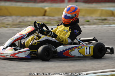 27/02/2011 : 1ère manche du Trophée Vincent Sanchez à Lavelanet (Photos Antoine Camblor) 2011 — karting