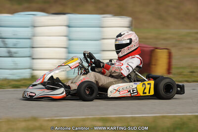 27/02/2011 : 1ère manche du Trophée Vincent Sanchez à Lavelanet (Photos Antoine Camblor) 2011 — karting