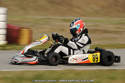 27/02/2011 : 1ère manche du Trophée Vincent Sanchez à Lavelanet (Photos Antoine Camblor) 2011 — karting