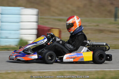 27/02/2011 : 1ère manche du Trophée Vincent Sanchez à Lavelanet (Photos Antoine Camblor) 2011 — karting