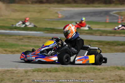 27/02/2011 : 1ère manche du Trophée Vincent Sanchez à Lavelanet (Photos Antoine Camblor) 2011 — karting