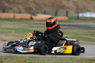 27/02/2011 : 1ère manche du Trophée Vincent Sanchez à Lavelanet (Photos Antoine Camblor) 2011 — karting