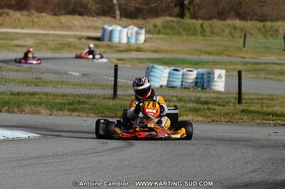 27/02/2011 : 1ère manche du Trophée Vincent Sanchez à Lavelanet (Photos Antoine Camblor) 2011 — karting