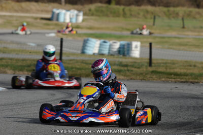 27/02/2011 : 1ère manche du Trophée Vincent Sanchez à Lavelanet (Photos Antoine Camblor) 2011 — karting