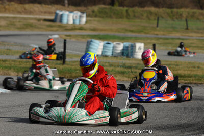 27/02/2011 : 1ère manche du Trophée Vincent Sanchez à Lavelanet (Photos Antoine Camblor) 2011 — karting